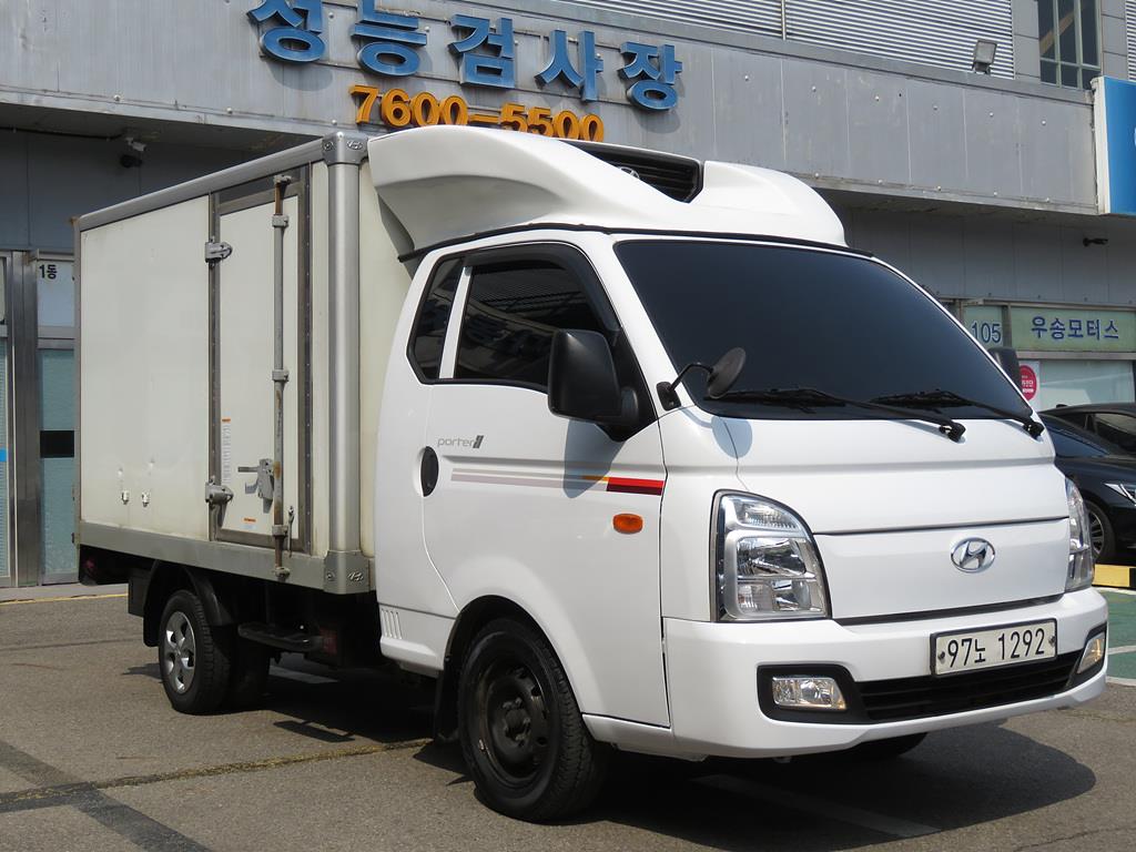 포터2 1톤 냉동탑