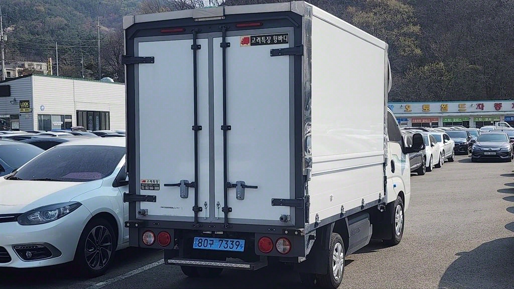 봉고3 1톤 윙바디 전기