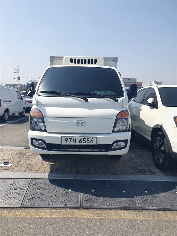 포터2 1톤 냉동탑