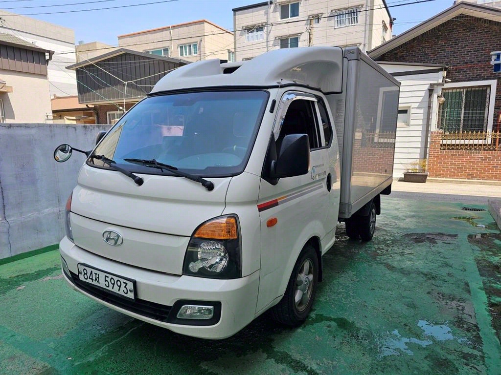 포터2 1톤 냉동탑
