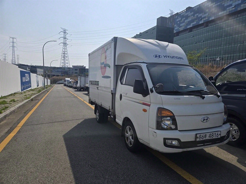 포터2 1톤 윙바디