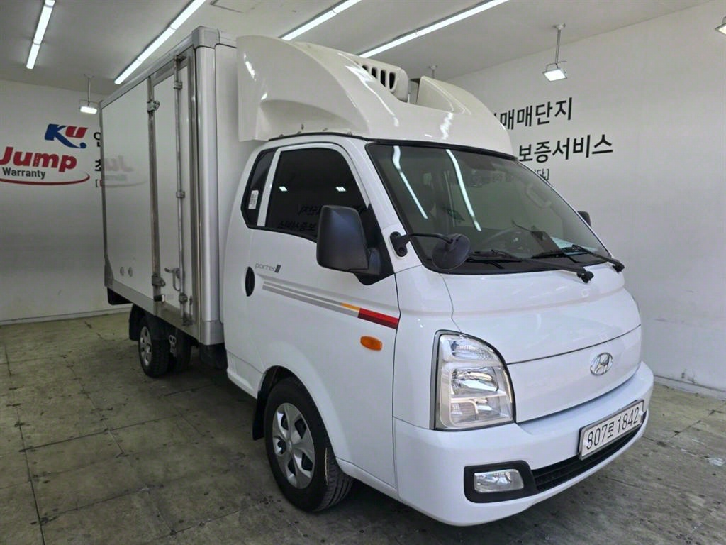 포터2 1톤 냉동탑