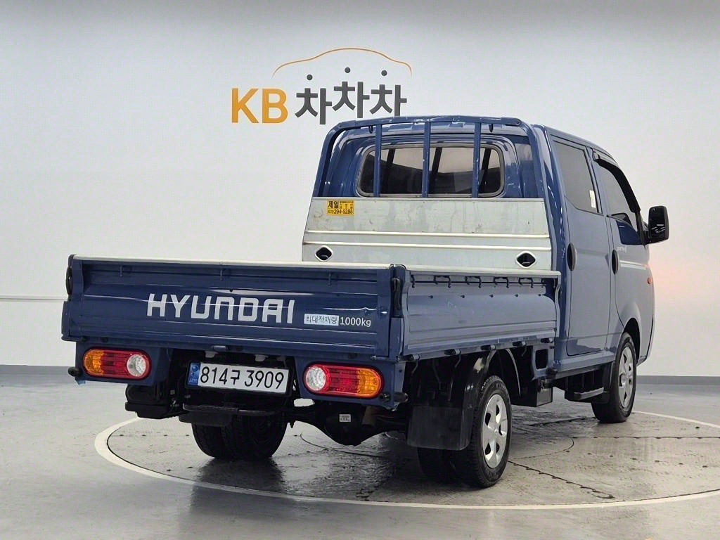 포터2 1톤 카고 더블캡 장축