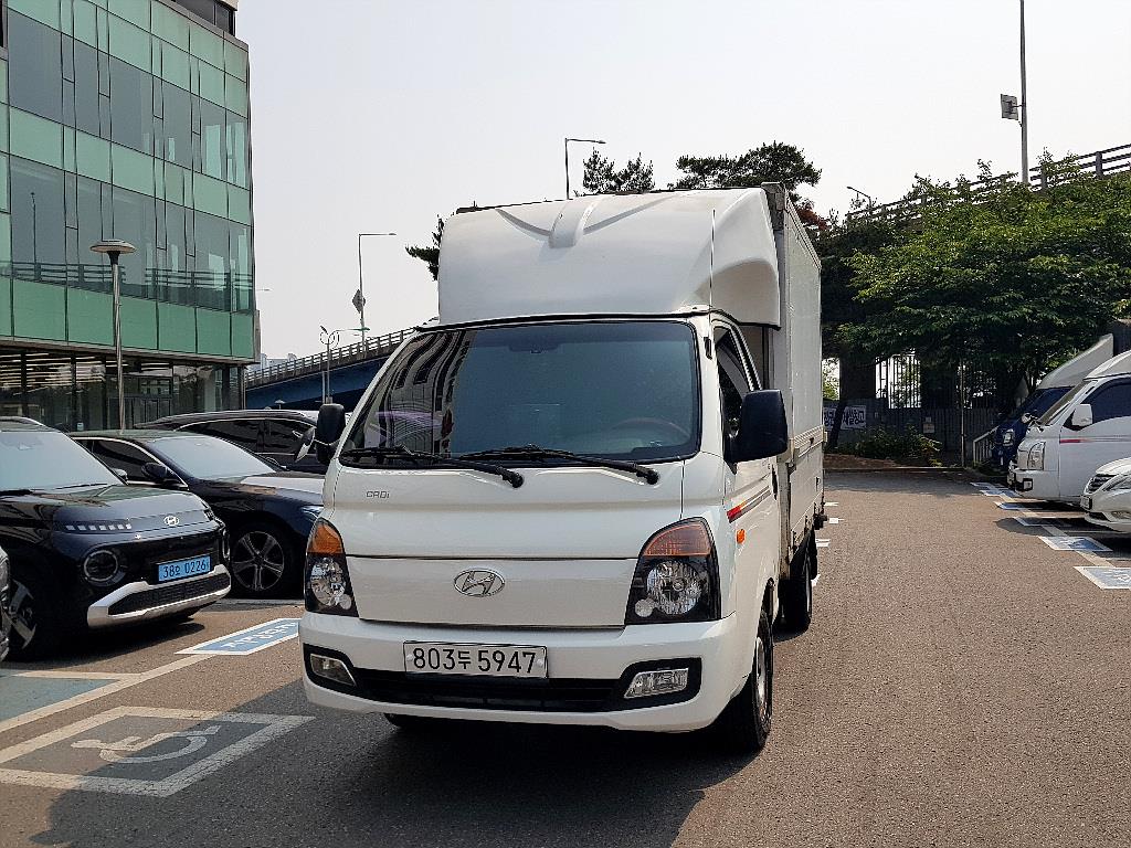 포터2 1톤 윙바디