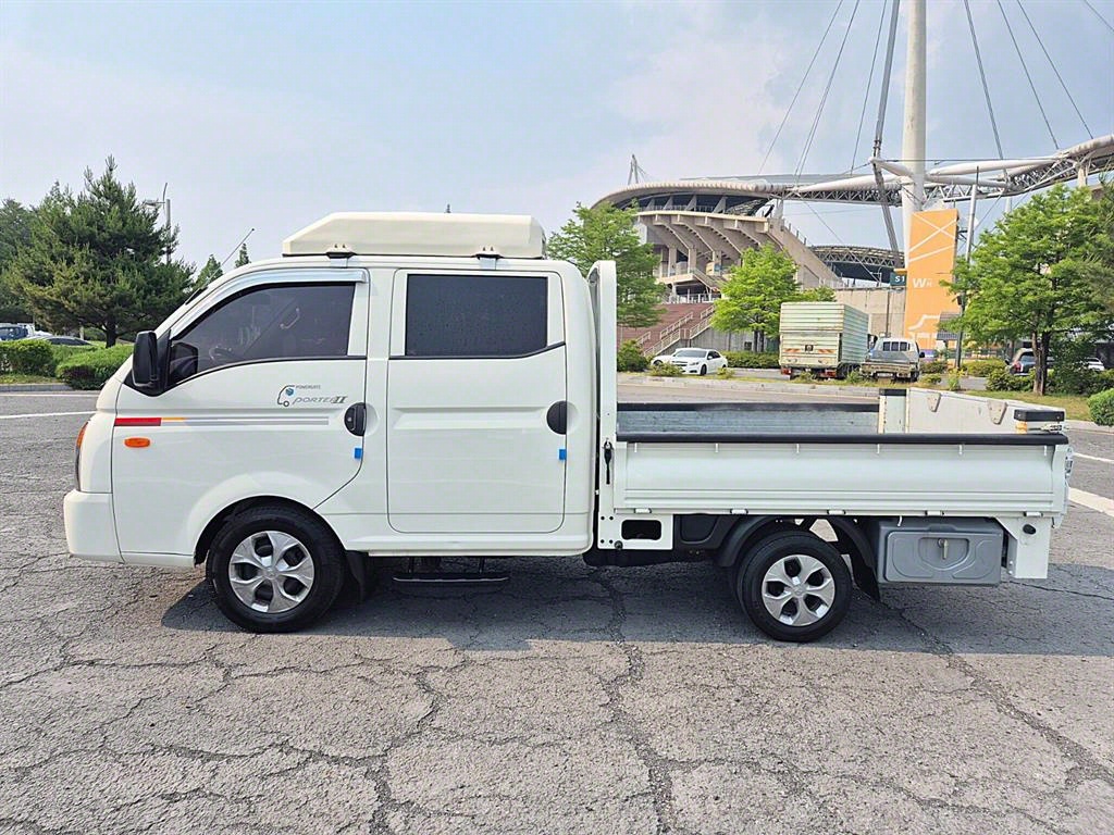 포터2 1톤 카고 더블캡 장축