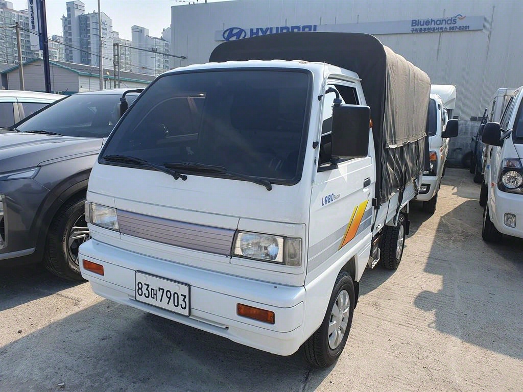 라보 0.8톤 포장탑 LPG