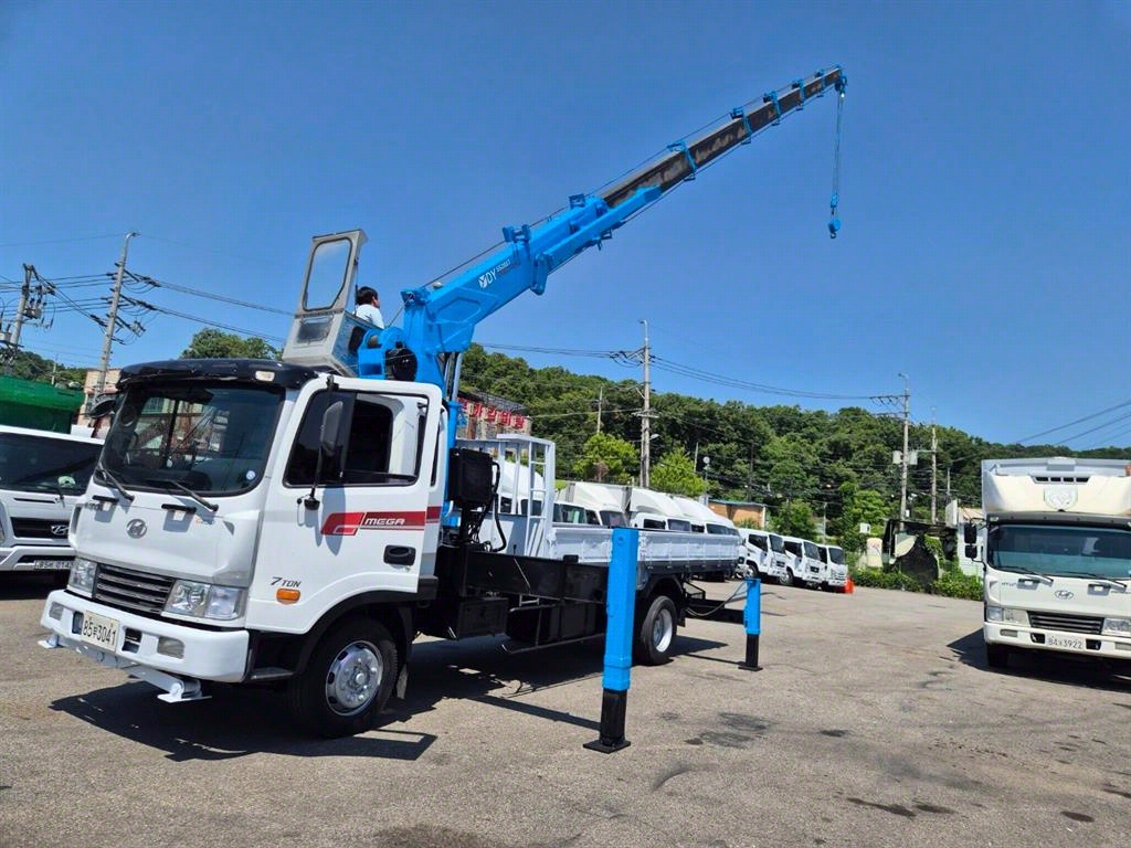 카고크레인 없음(순정) 메가트럭 5톤