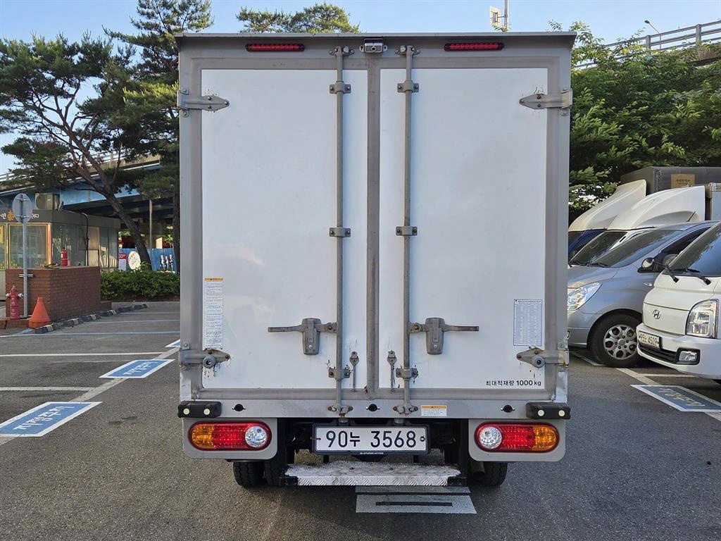 포터2 1톤 냉동탑 트윈컴프