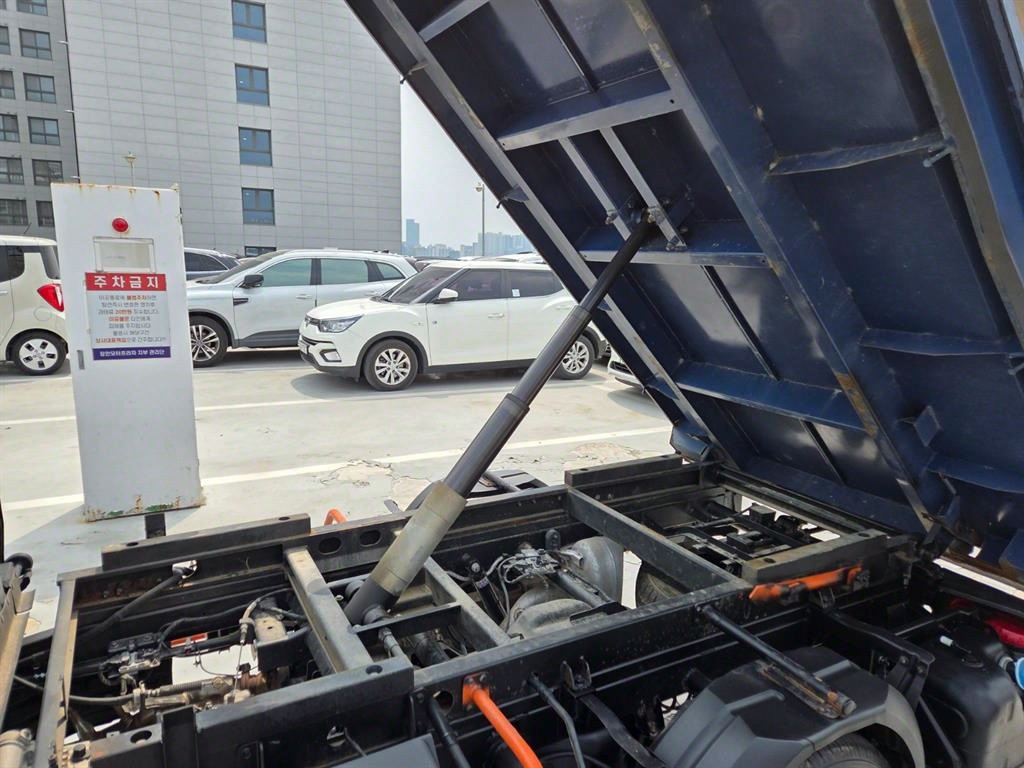포터2 진개덤프 1톤 수동 단바리