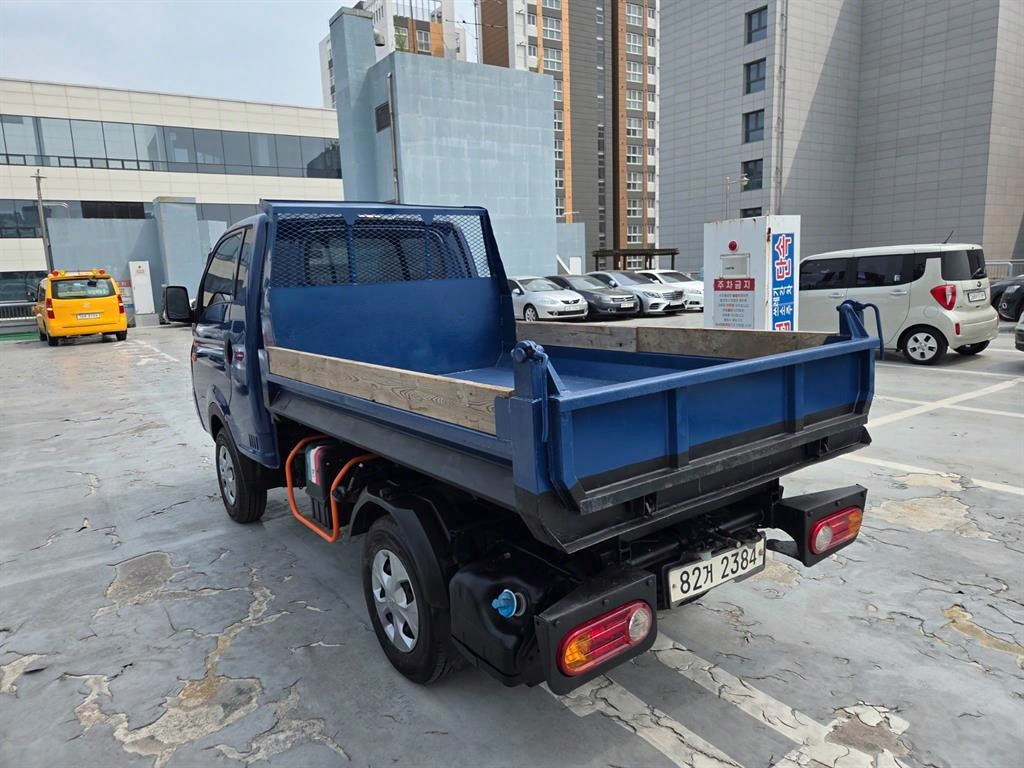 포터2 진개덤프 1톤 수동 단바리