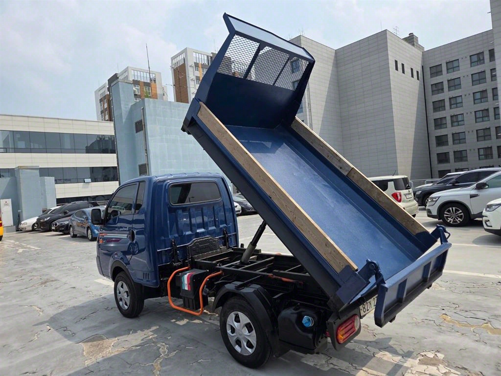 포터2 진개덤프 1톤 수동 단바리