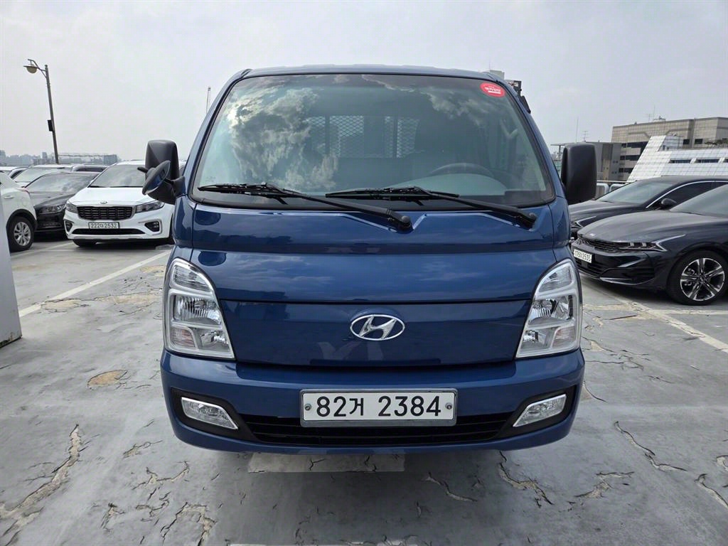 포터2 진개덤프 1톤 수동 단바리