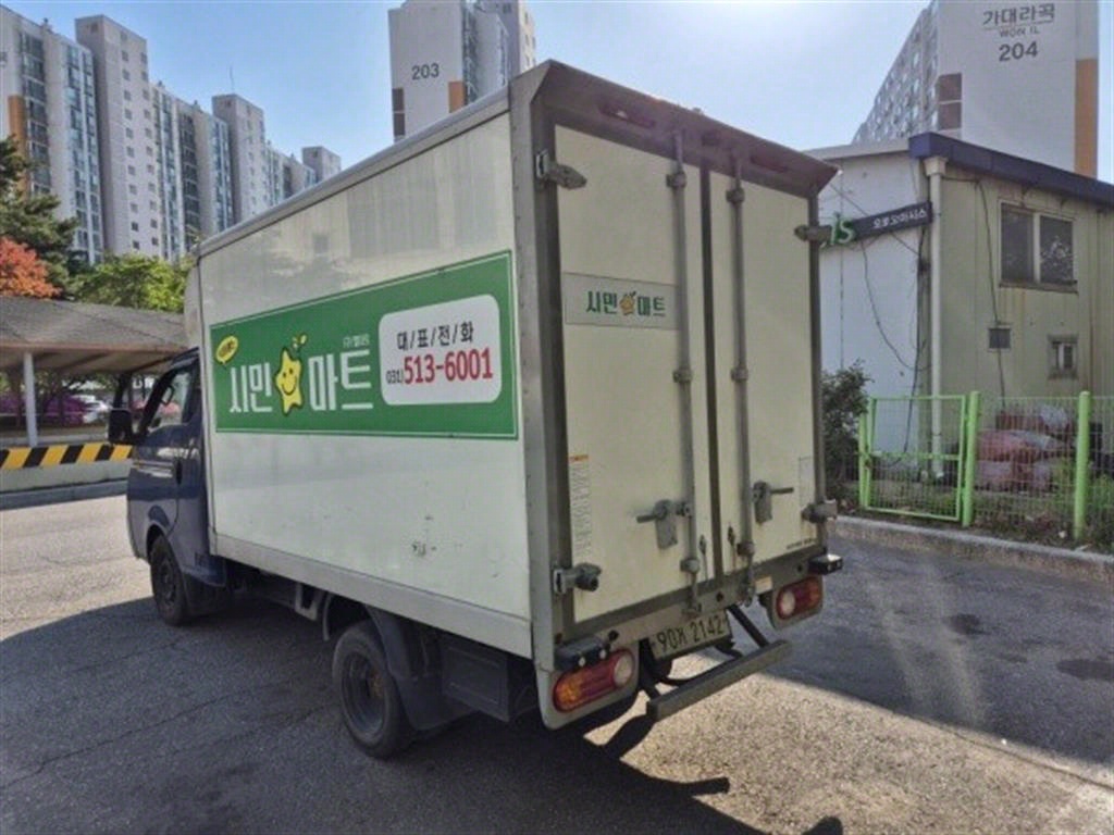 포터2 1톤 냉동탑