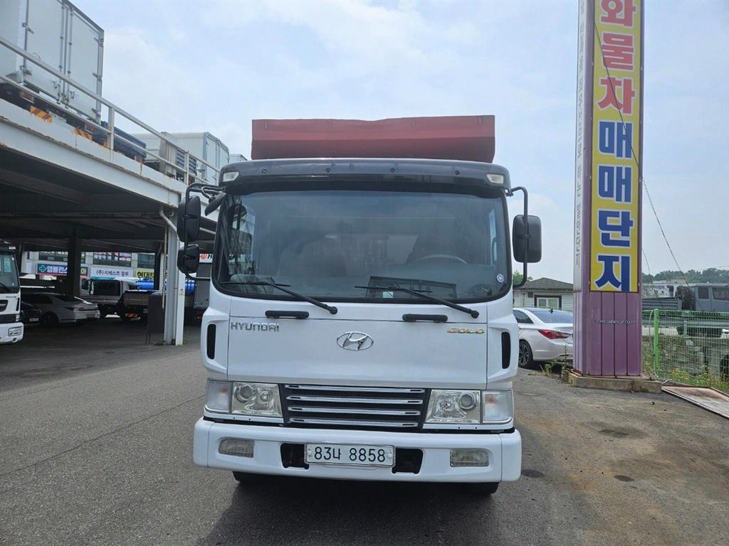 메가트럭 집게차 5톤 수동 광림