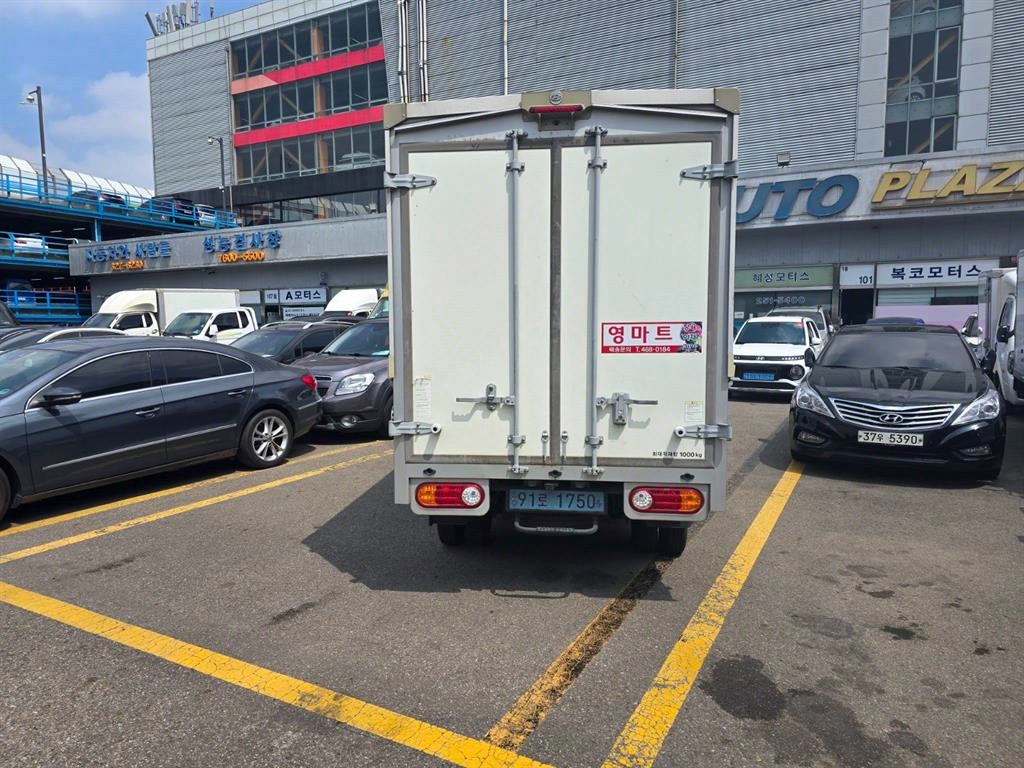 포터2 1톤 윙바디