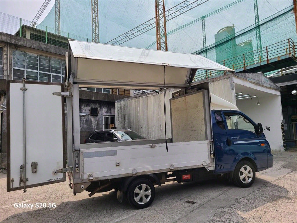 포터2 1톤 윙바디
