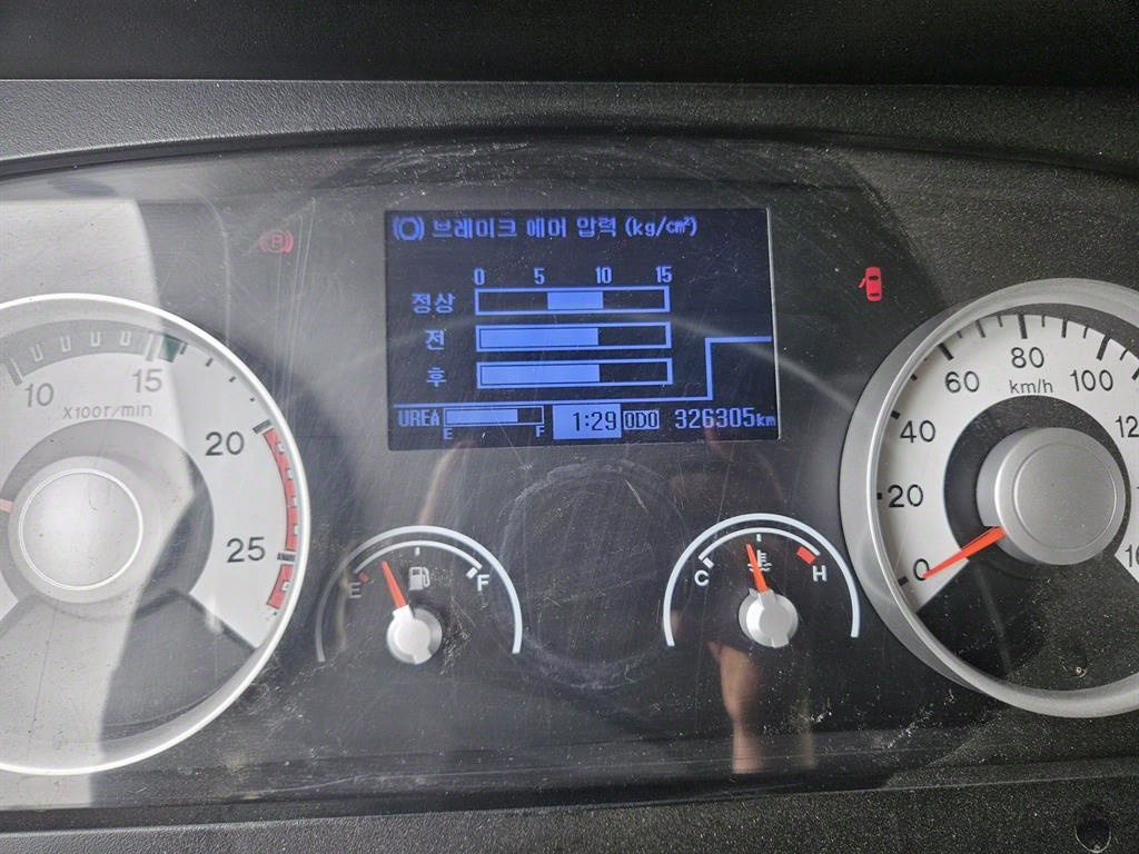 살수차 뉴파워트럭 수동