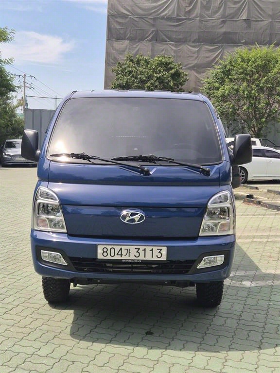 포터2 진개덤프 1톤 수동 단바리