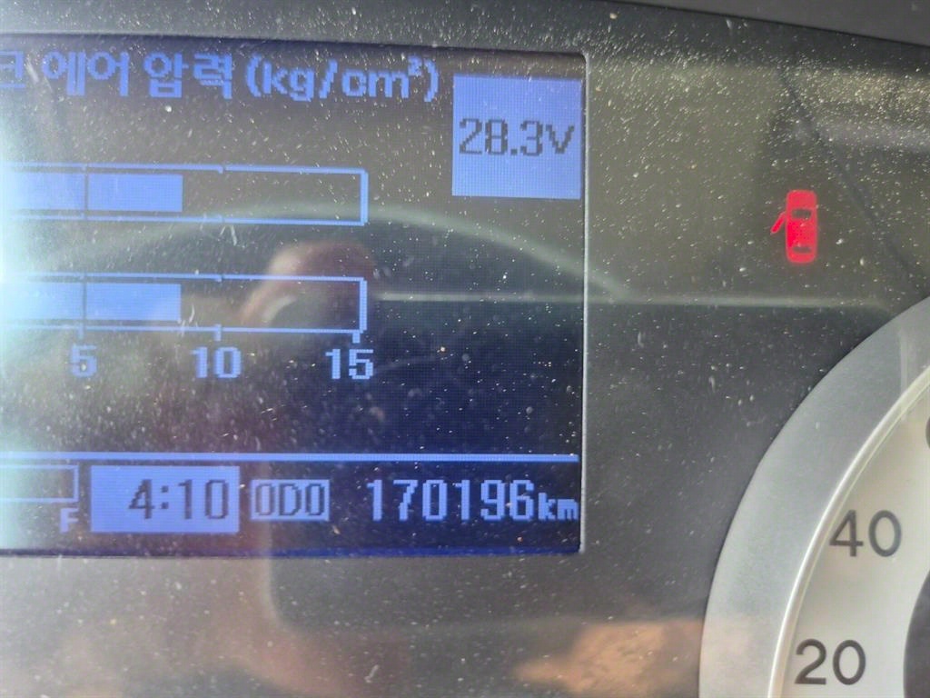 살수차 메가트럭 수동