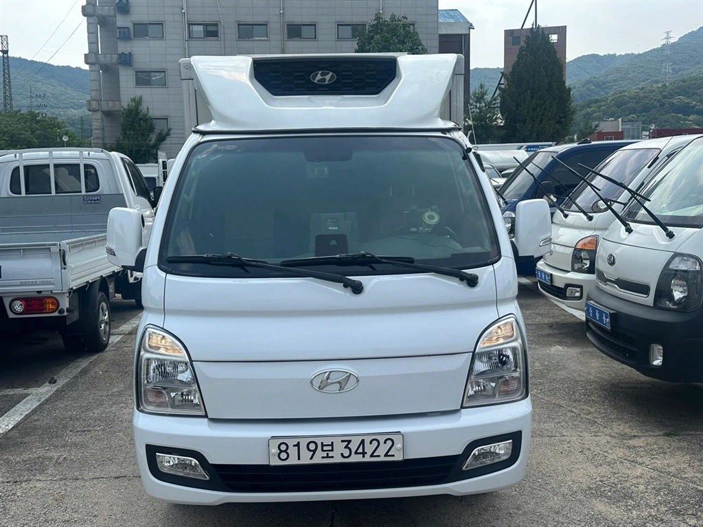 포터2 1톤 냉동탑 슈퍼캡 장축