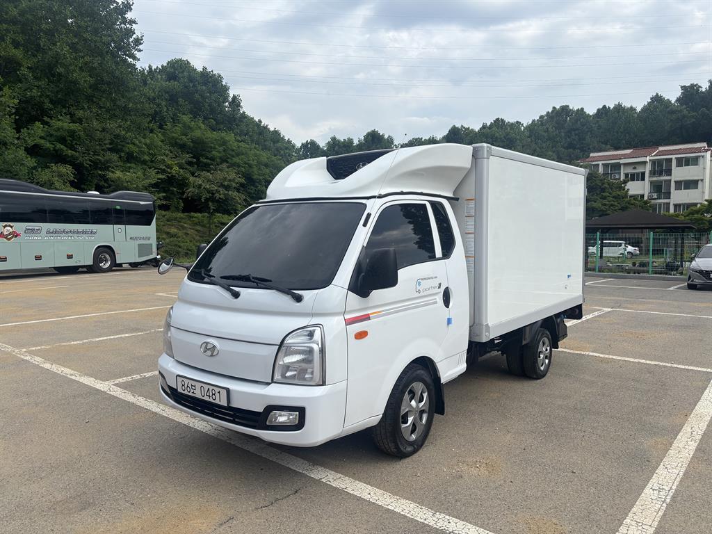 포터2 1톤 냉동탑