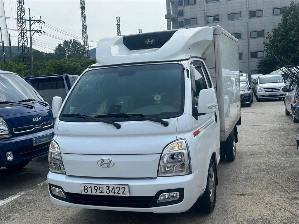 포터2 1톤 냉동탑 슈퍼캡 장축