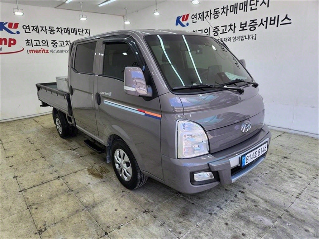 포터2 1톤 카고 더블캡 장축