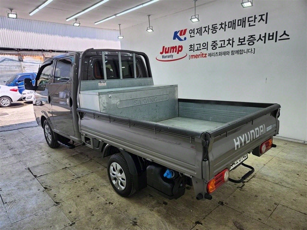 포터2 1톤 카고 더블캡 장축