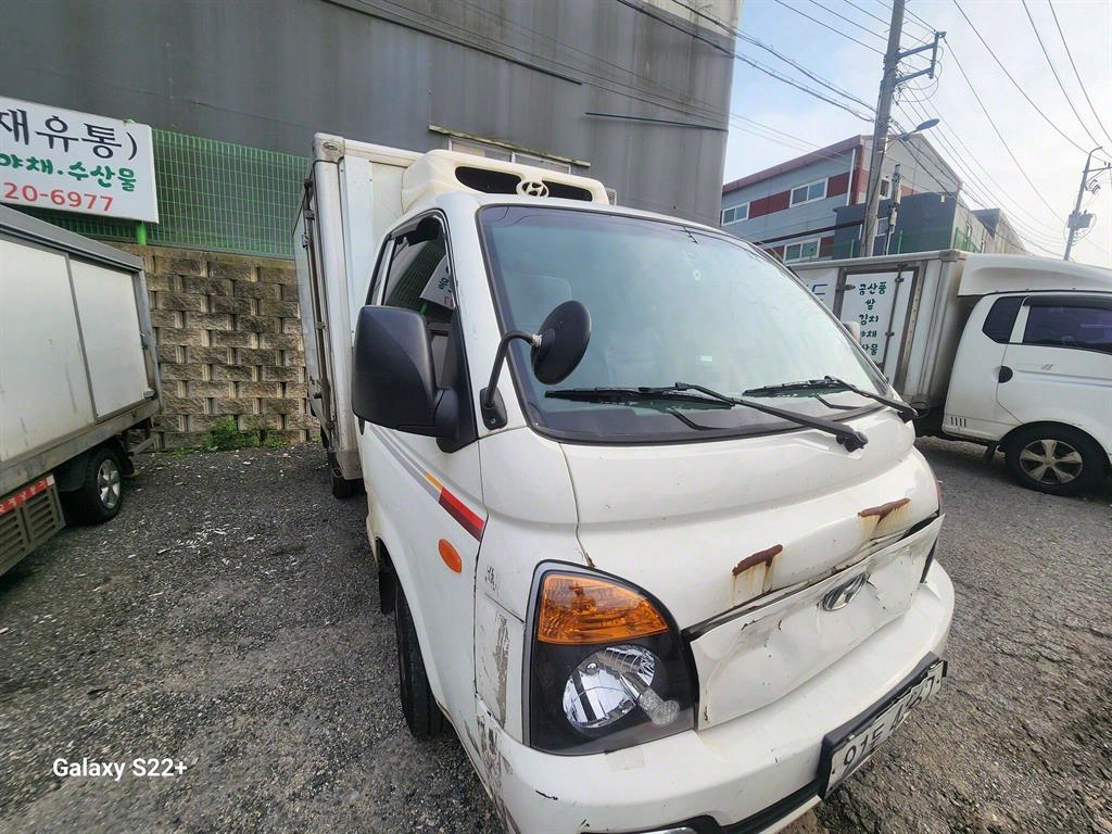 포터2 1톤 냉동탑