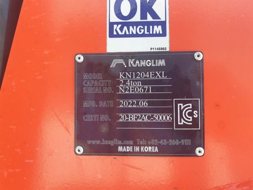 파비스 집게차 5.5톤 오토 한성특장