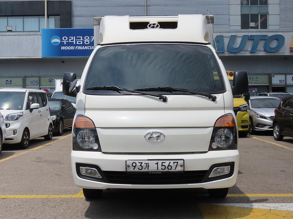 포터2 1톤 냉동탑
