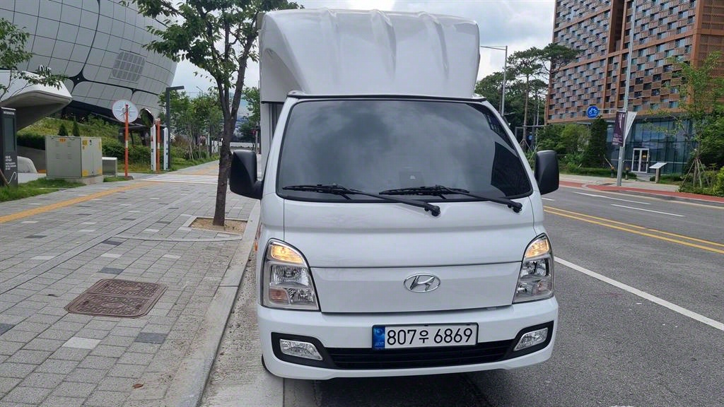 포터2 1톤 윙바디