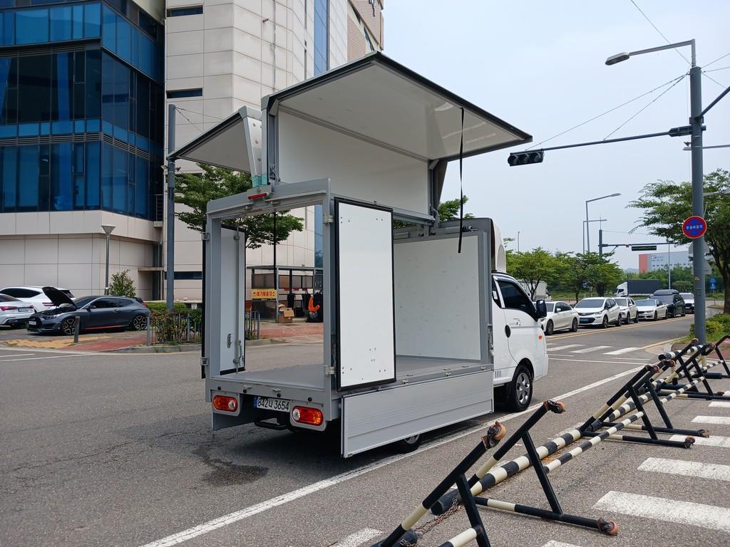 포터2 1톤 윙바디 LPG