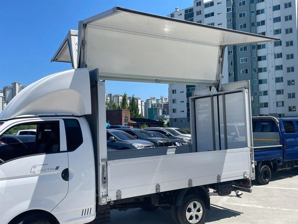 포터2 1톤 윙바디 LPG