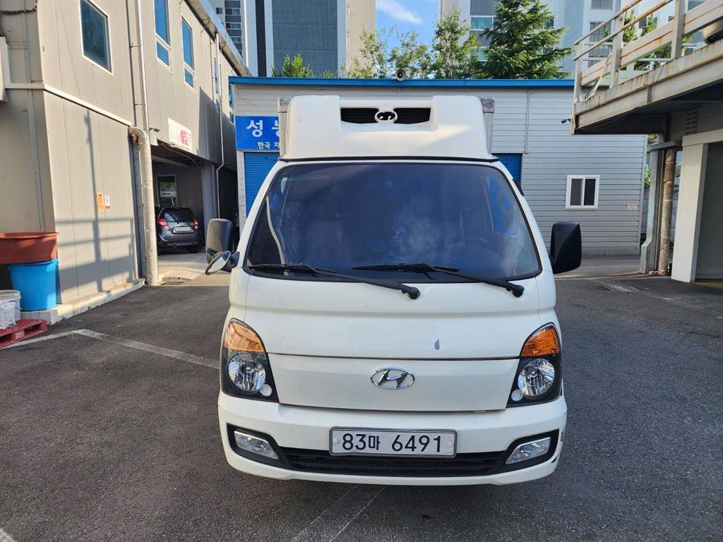 포터2 1톤 냉동탑