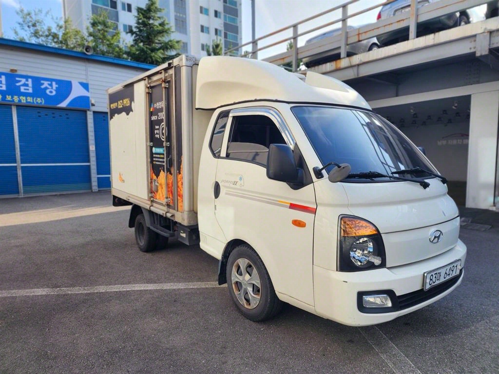 포터2 1톤 냉동탑