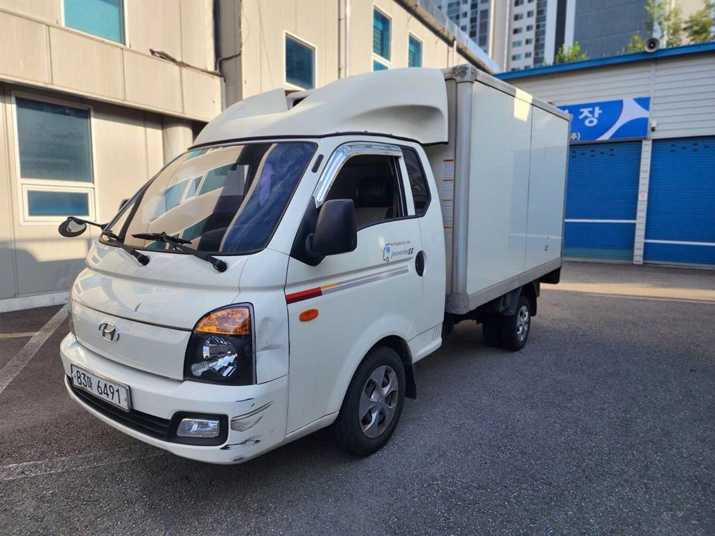 포터2 1톤 냉동탑