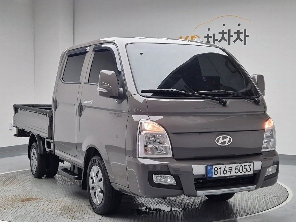 포터2 1톤 카고 더블캡 LPG