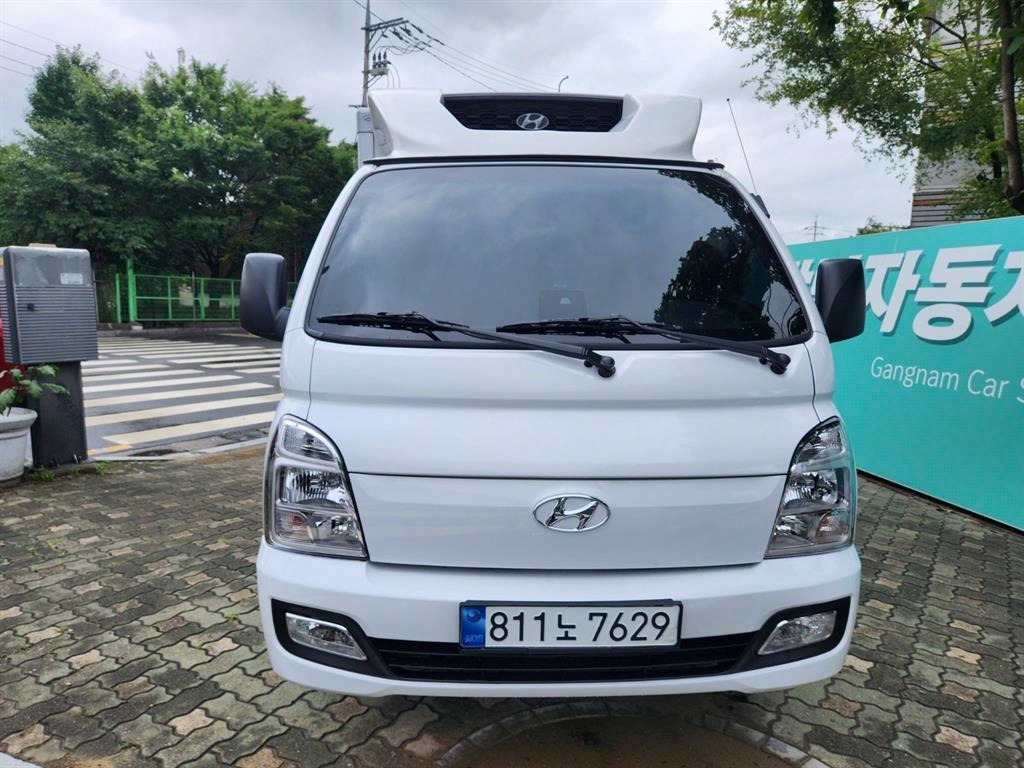 포터2 1톤 냉동탑