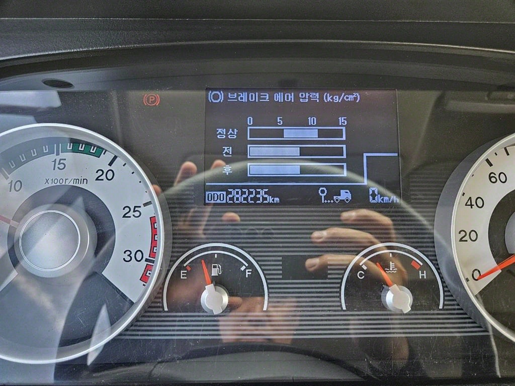 탱크로리 메가트럭 수동