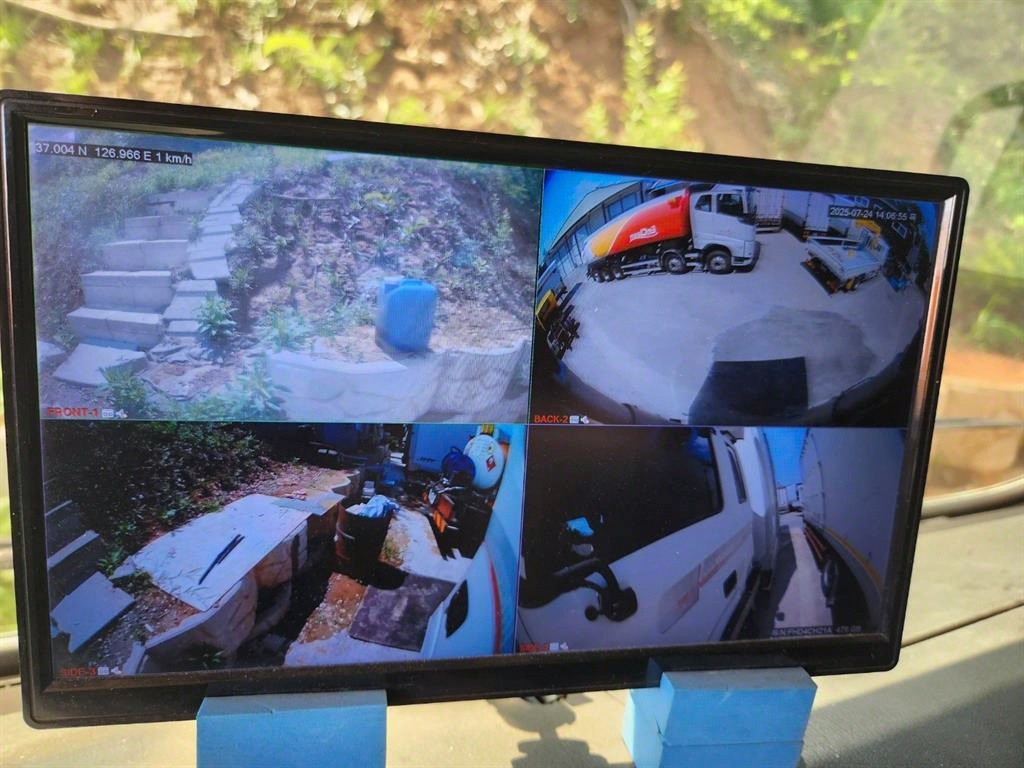 메가트럭 단바리 냉장탑 5톤 수동