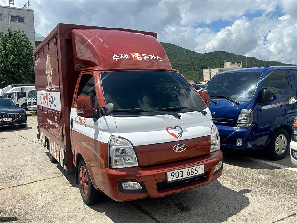포터2 1톤 이동스낵카