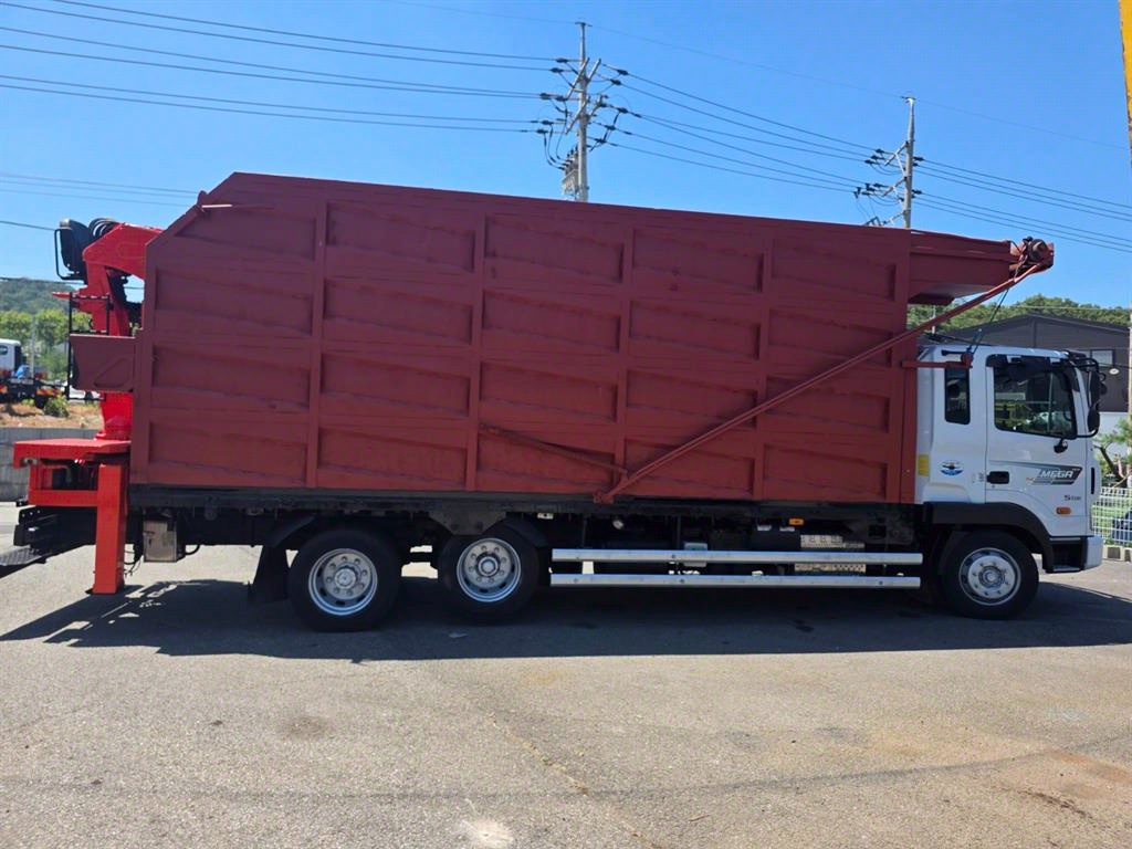 메가트럭 집게차 5톤 수동 함코