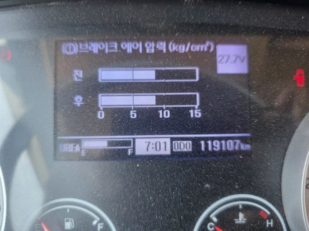 메가트럭 집게차 5톤 수동 함코