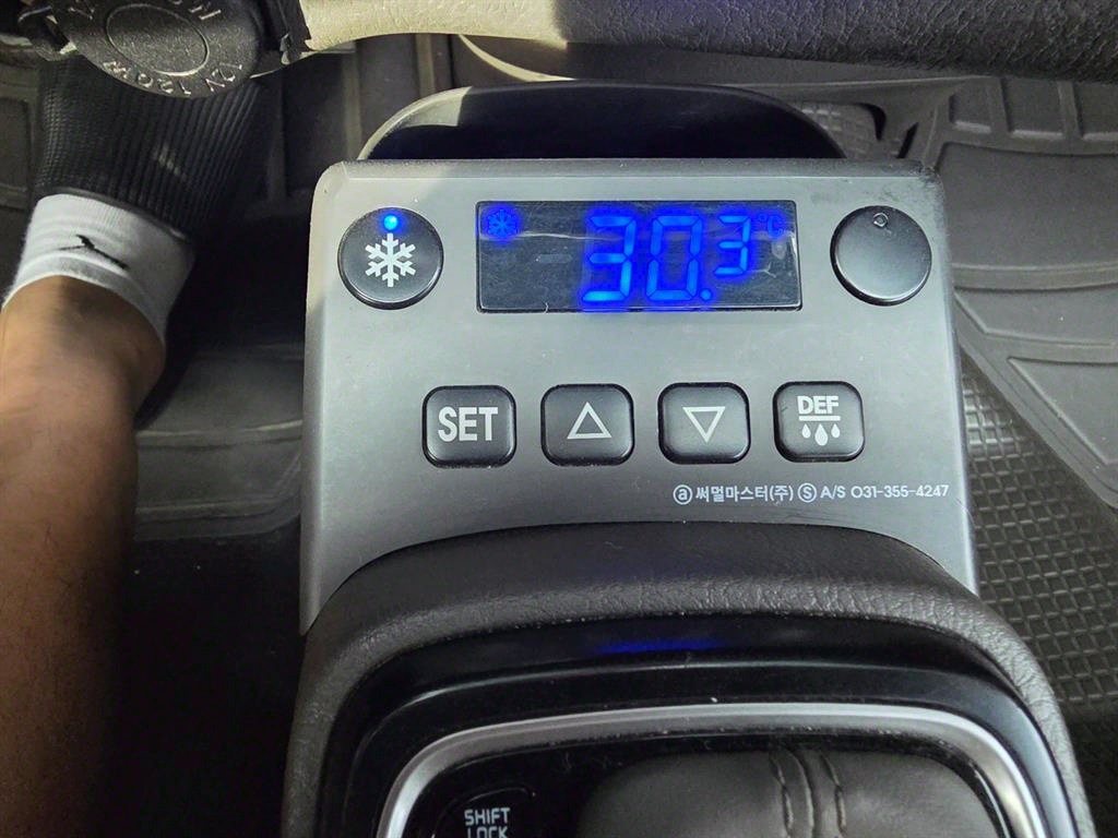 포터2 1톤 냉동탑