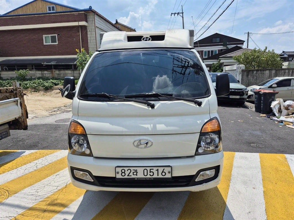 포터2 1톤 냉동탑