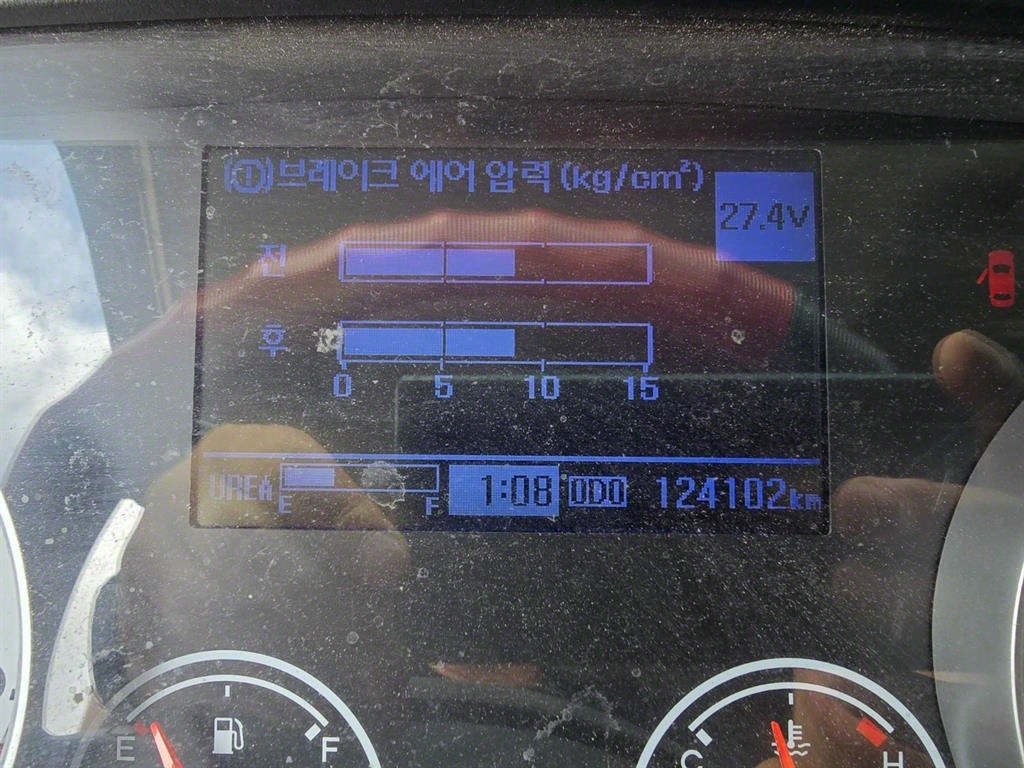 현대 메가트럭 와이드캡 집게차 5톤 수동 한성특장