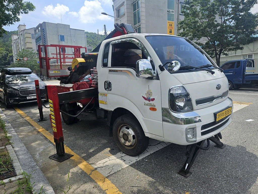 기아 고소작업차 노바스코리아 봉고3 1.2톤