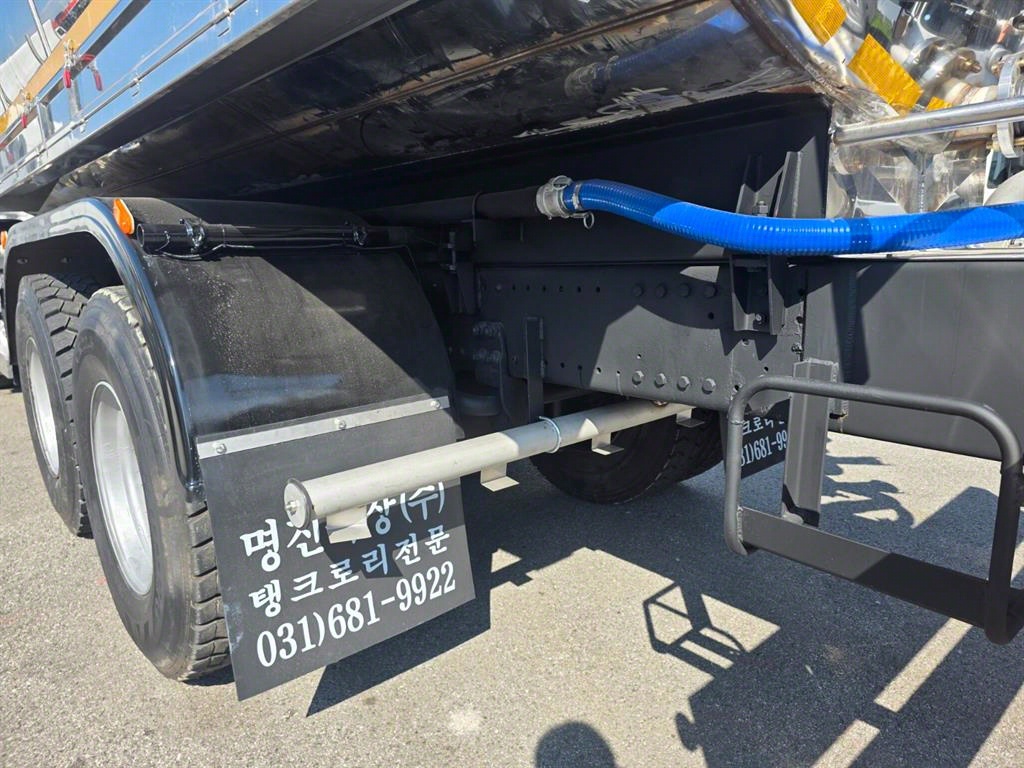 현대 살수차 엑시언트 수동