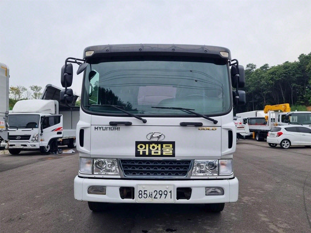 현대 탱크로리 메가트럭 수동
